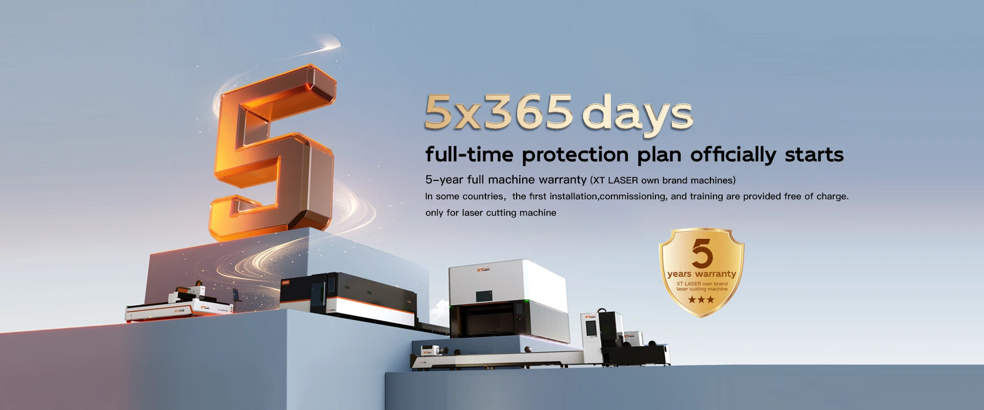 XT Laser 5-letnia gwarancja